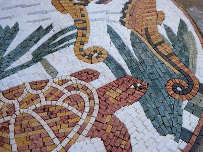 Mosaic Designs - The Life at Sea