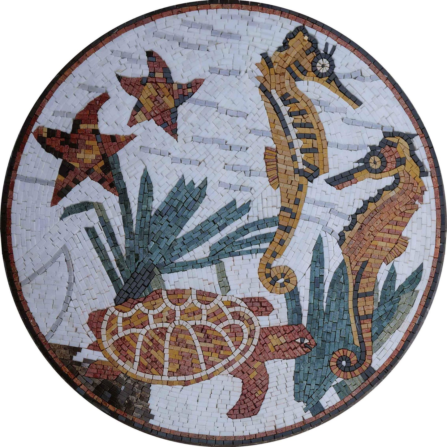 Mosaic Designs - The Life at Sea