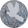 Mosaic Medallion - Dove of Peace