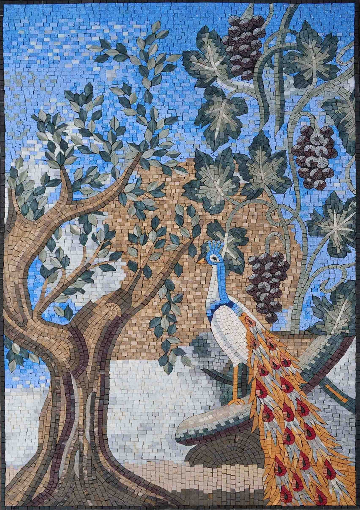 Mosaic Designs - Asiatic Peacock