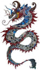 Chinese Colorful Dragon Marble Mosaic