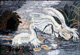 Mosaic Wall Art - Blue-winged goose