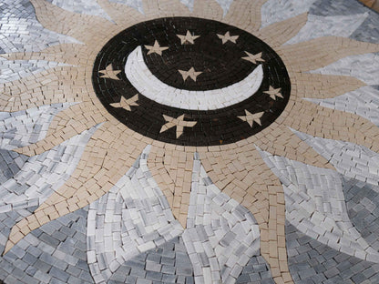 Stone Moon Mosaic - Calm Nights