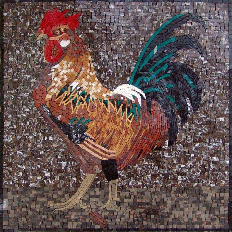 Mosaic Kitchen Backsplash- Bantam