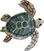 Sea Turtle Marble Mosaic