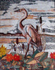 Mosaic Designs - Colorful Heron