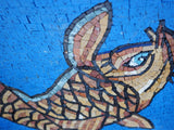 Red and Yellow Fish - Mosaic Wall Art