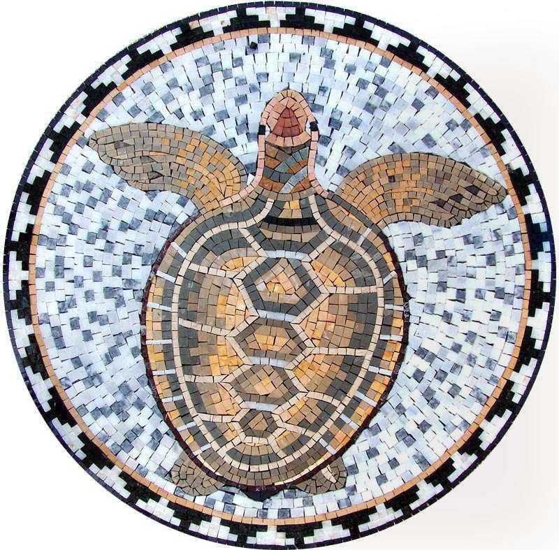 Sea Turtle Mosaic