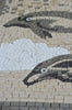 Dolphins Mosaic Artwork