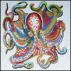 Octopus in Colors - Mosaic Art