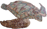 Sea Turtle Stone Art Mosaic
