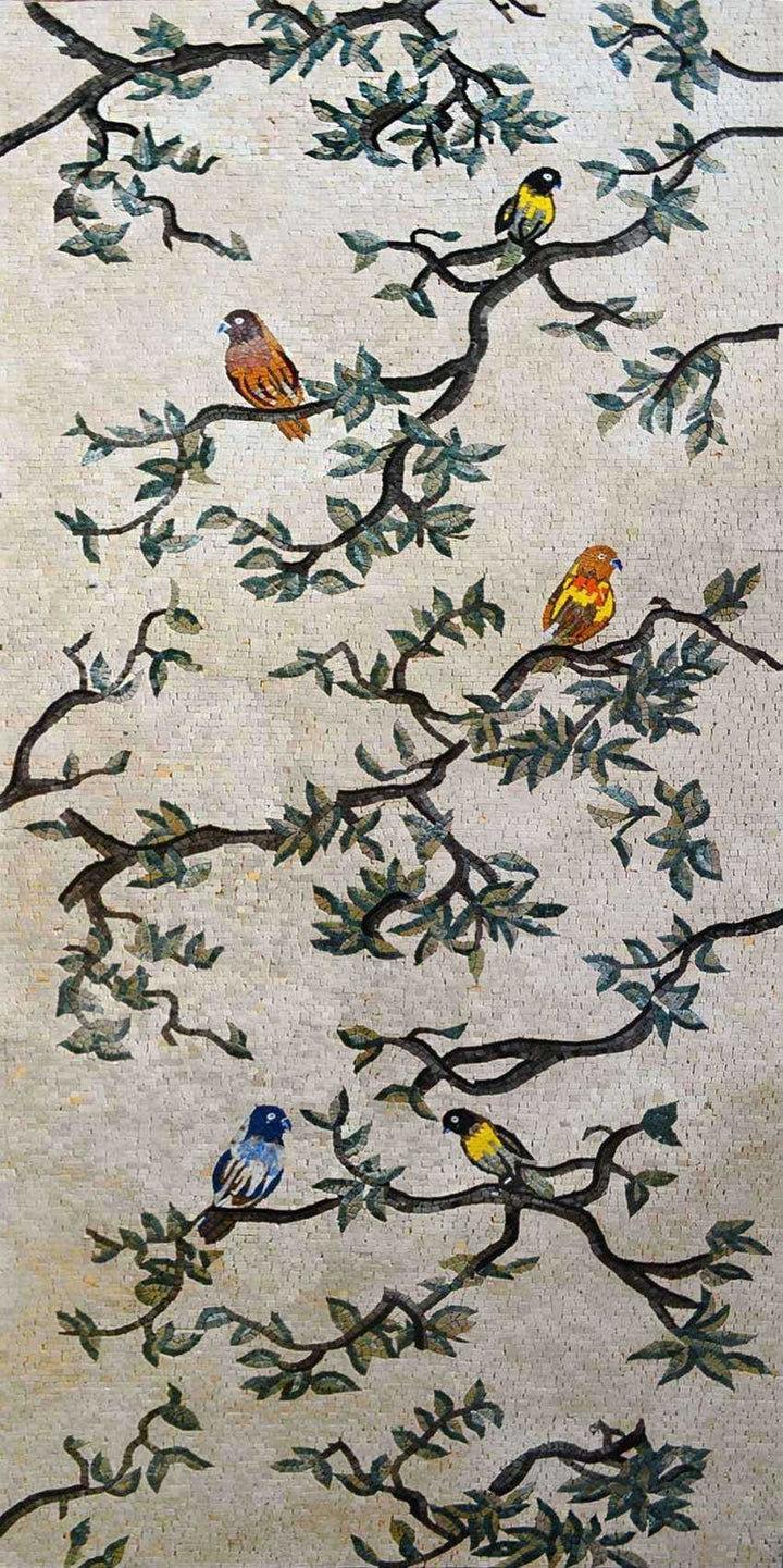 Mosaic Patterns - Birds Singing