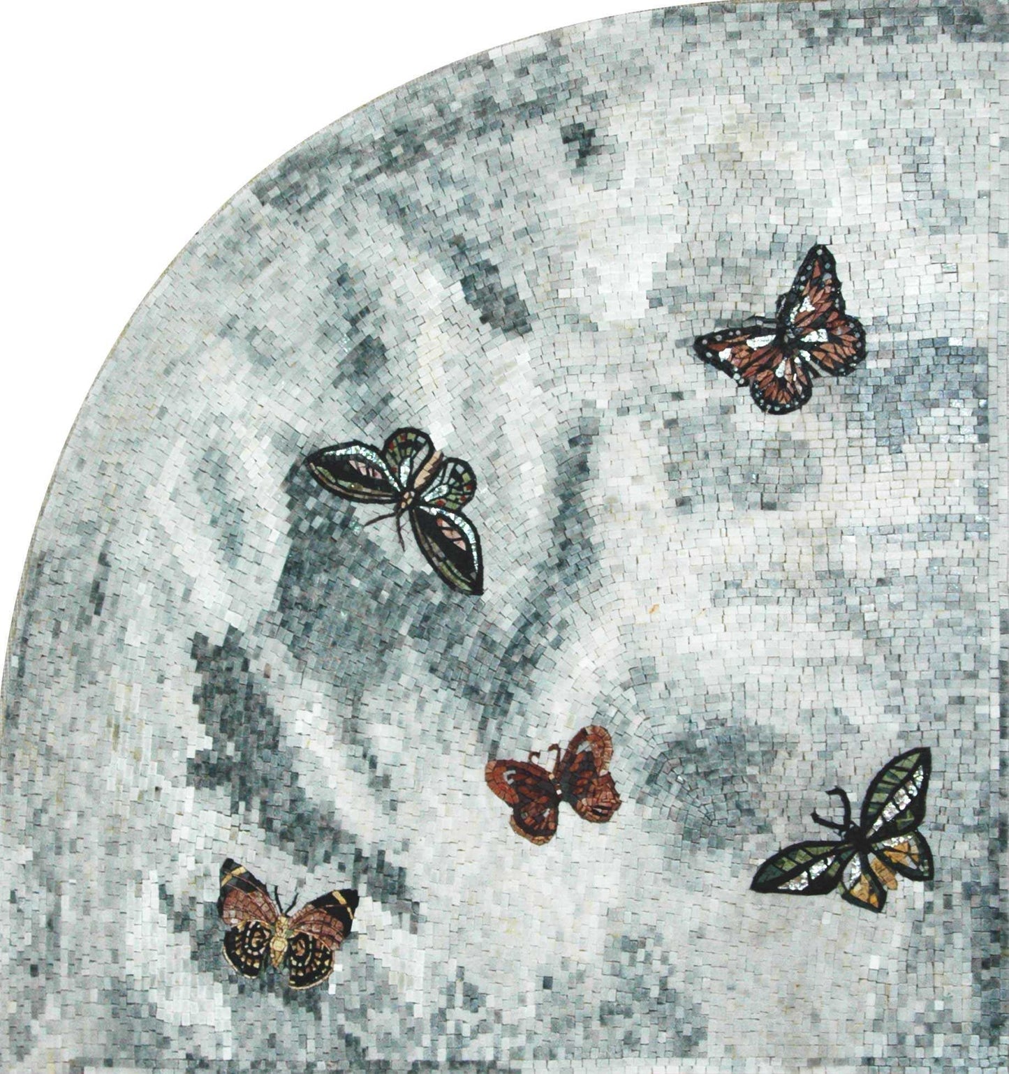 Mosaic Designs - Butterfly Wallpaper