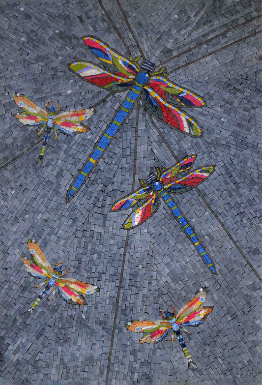 Mosaic Patterns - Libellulas