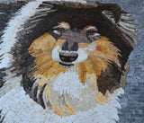 Mosaic Artwork - Shetland Sheepdog