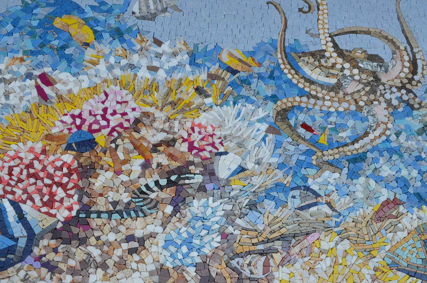 Nautical Mosaic Accent - Coral Bay