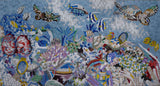 Mosaic Pool Design - Colors in the Ocean
