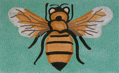Modern Mosaic Art - Bumble Bee