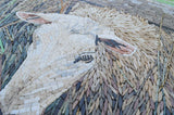 Mosaic Art - Grazing Sheep
