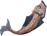 Swimming Fish II  Mosaic Design
