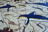 Dolphins Mosaic Rug