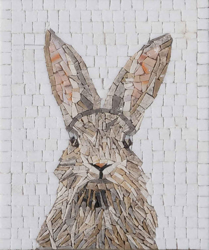 Bunny - Rabbit Mosaic Art