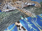 Mosaic Wall Art -  Leopard On A Branch