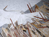 Mosaic Artwork - Soaring Pelicans