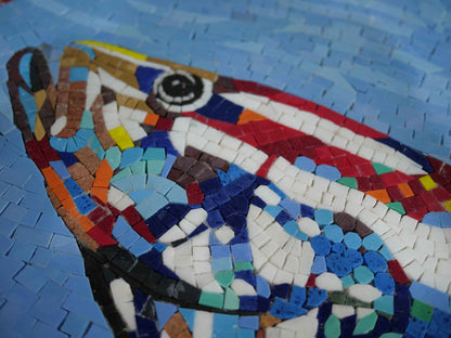 Fish Mosaic - Multicolor Fish