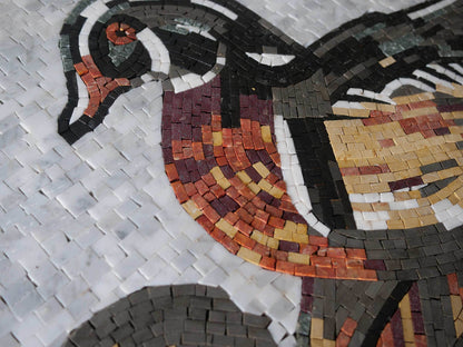 Mosaic Bird - Double Duck