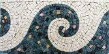Mosaic Tile Pattern - Wave