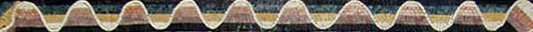 Mosaic Border - Wavy Ovals