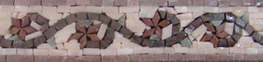 Mosaic Border - Mythology Flower