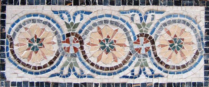 Mosaic Pattern Border Art