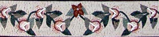 Flowers Mosaic Border