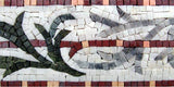 Mosaic Border Art - Arabesque Leaf