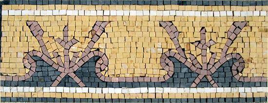 Mosaic Border Art - Citrus