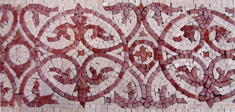 Light Red Border Mosaic