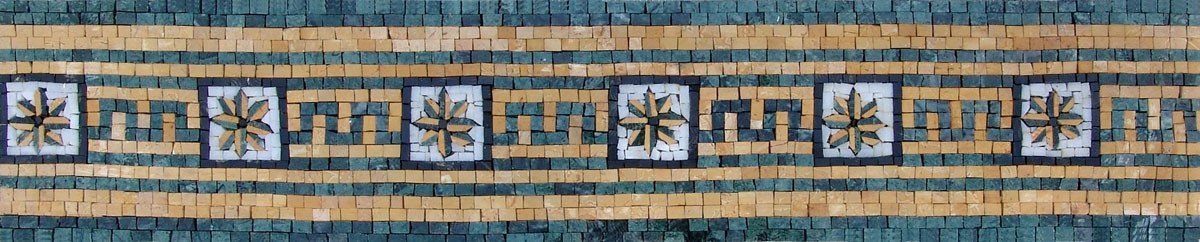 Stone Mosaic Border