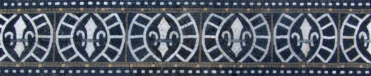 Mosaic Border - Celtic Geometry