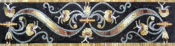 Mosaic Border Art - Majestic