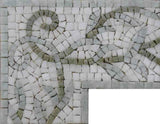 Marble Mosaic Border - Corner