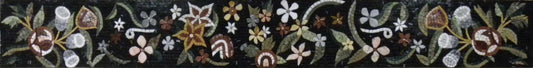 Mosaic Decorative Tiles - Flower Motif