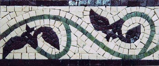 Floral Mosaic Border