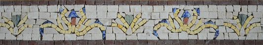 Mosaic Border Art - Romania Arabesque