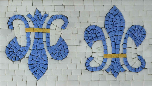 Mosaic Patterns - Fleur De Lys