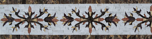 Hadi Floral Mosaic Border
