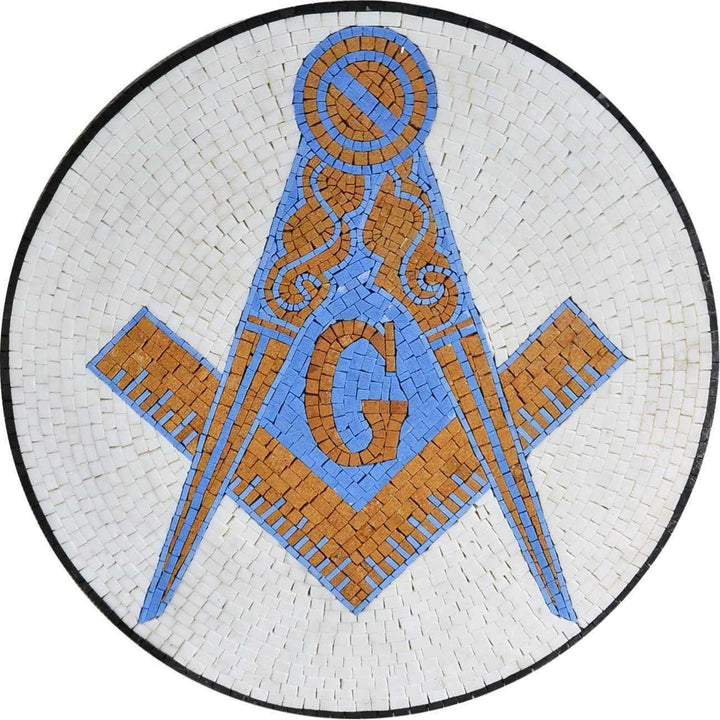 Custom Medallion of The Mason Symbol