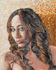 Customized Portrait On Marble Mosaic
