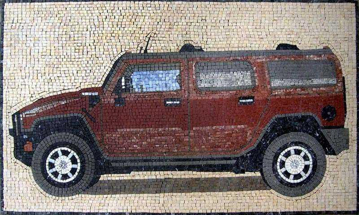 Hummer Customized Mosaic